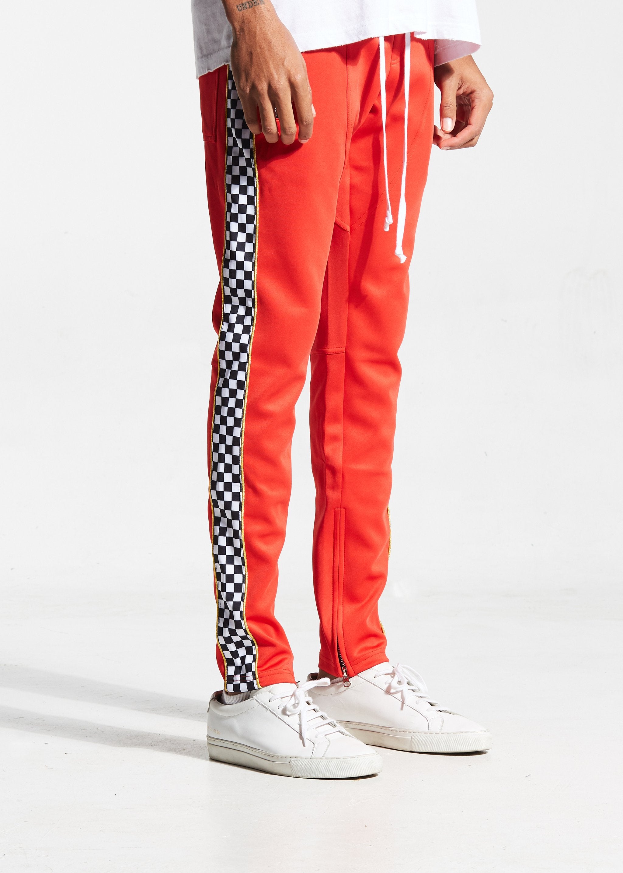 Red Velocity Track Pant