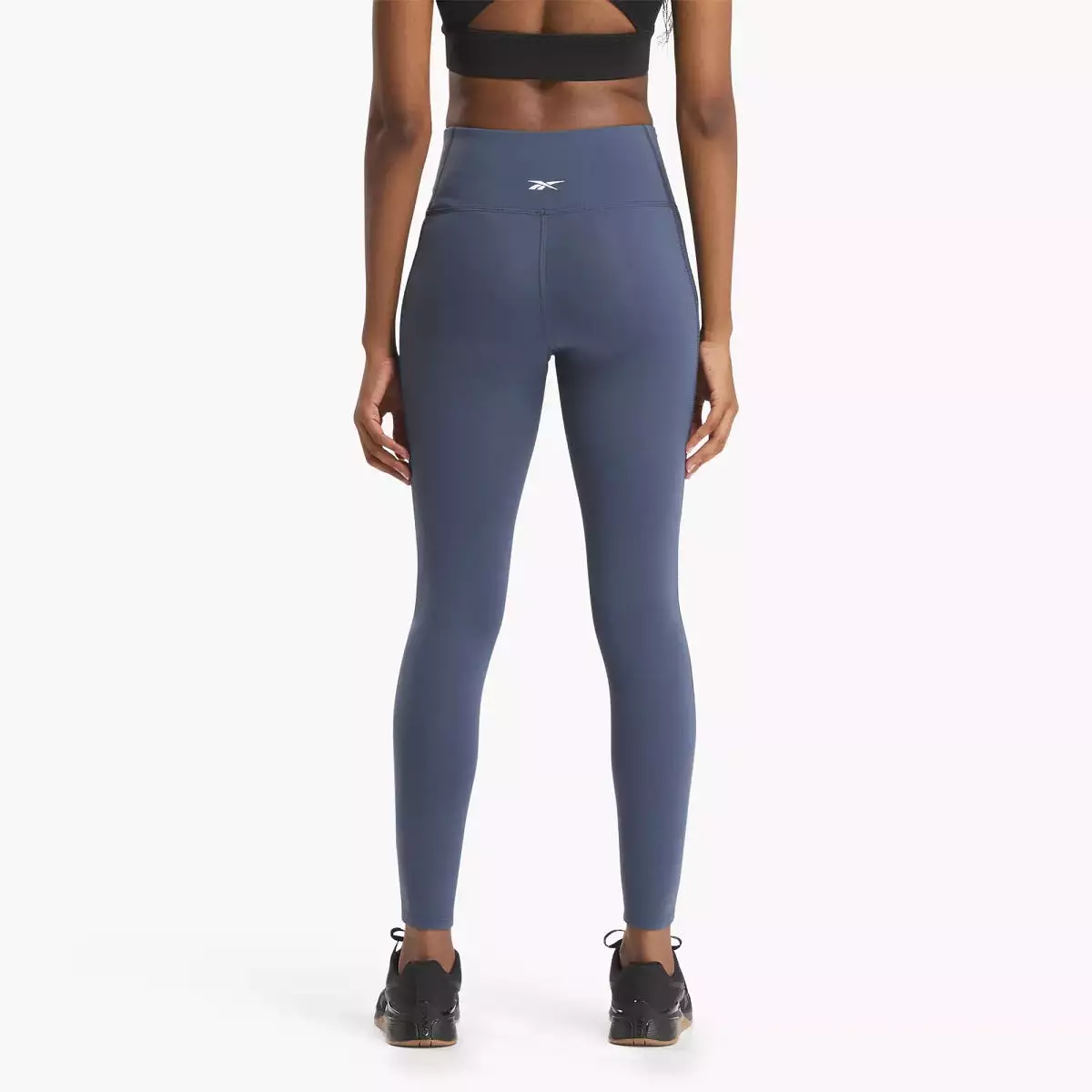 Reebok Women's Blue High Rise Tights