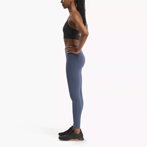 Reebok Women's Blue High Rise Tights