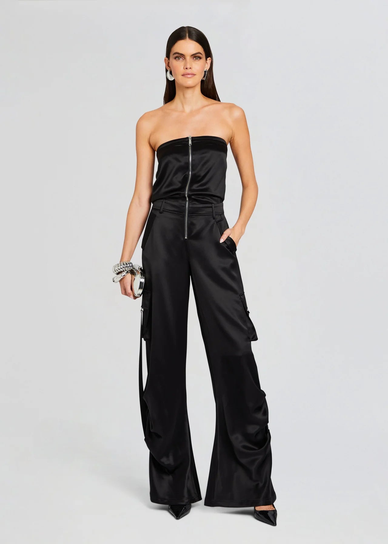 Retrofete Estrella Jumpsuit Black