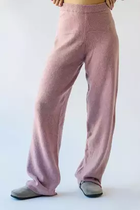 Richins Sweater Pant Dusty Pink