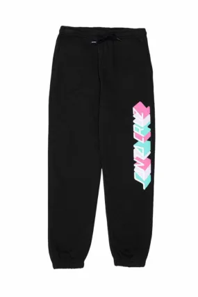 Santa Cruz Kids Black Strip Elastic Waist Track Pant