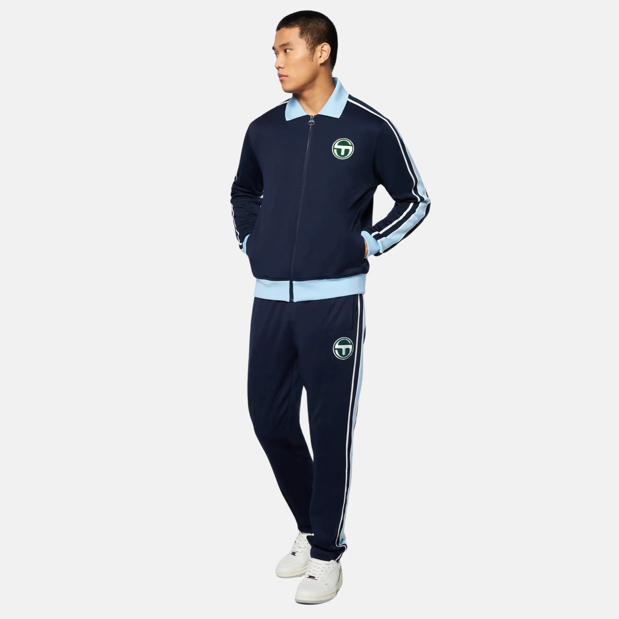 Sergio Tacchini Maritime Blue Monte Track Pants