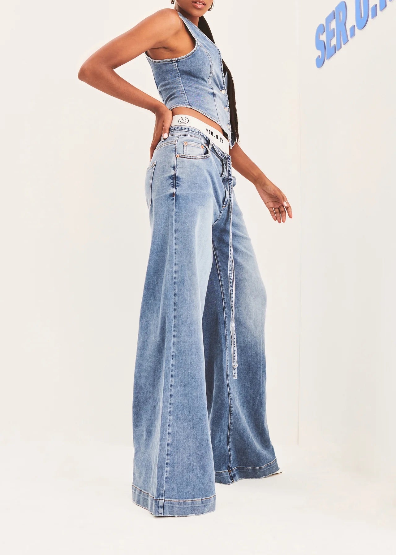 Seroya Saint Oversized Jean Bayside