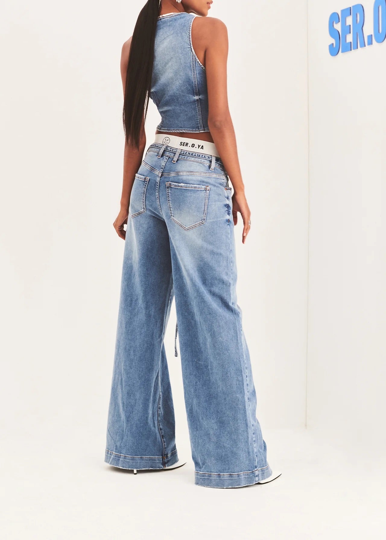 Seroya Saint Oversized Jean Bayside