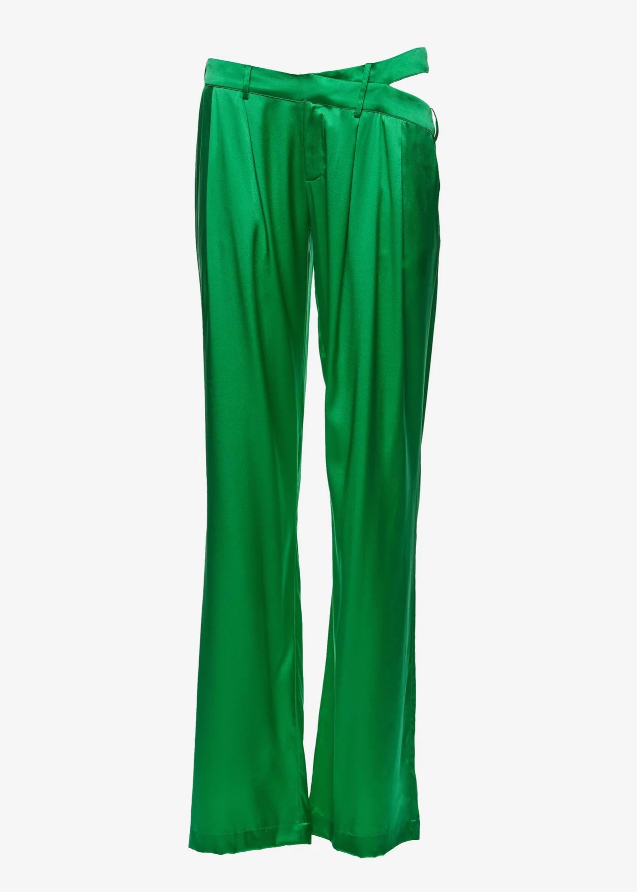 Ser.o.ya Zarri Silk Pant Kelly Green