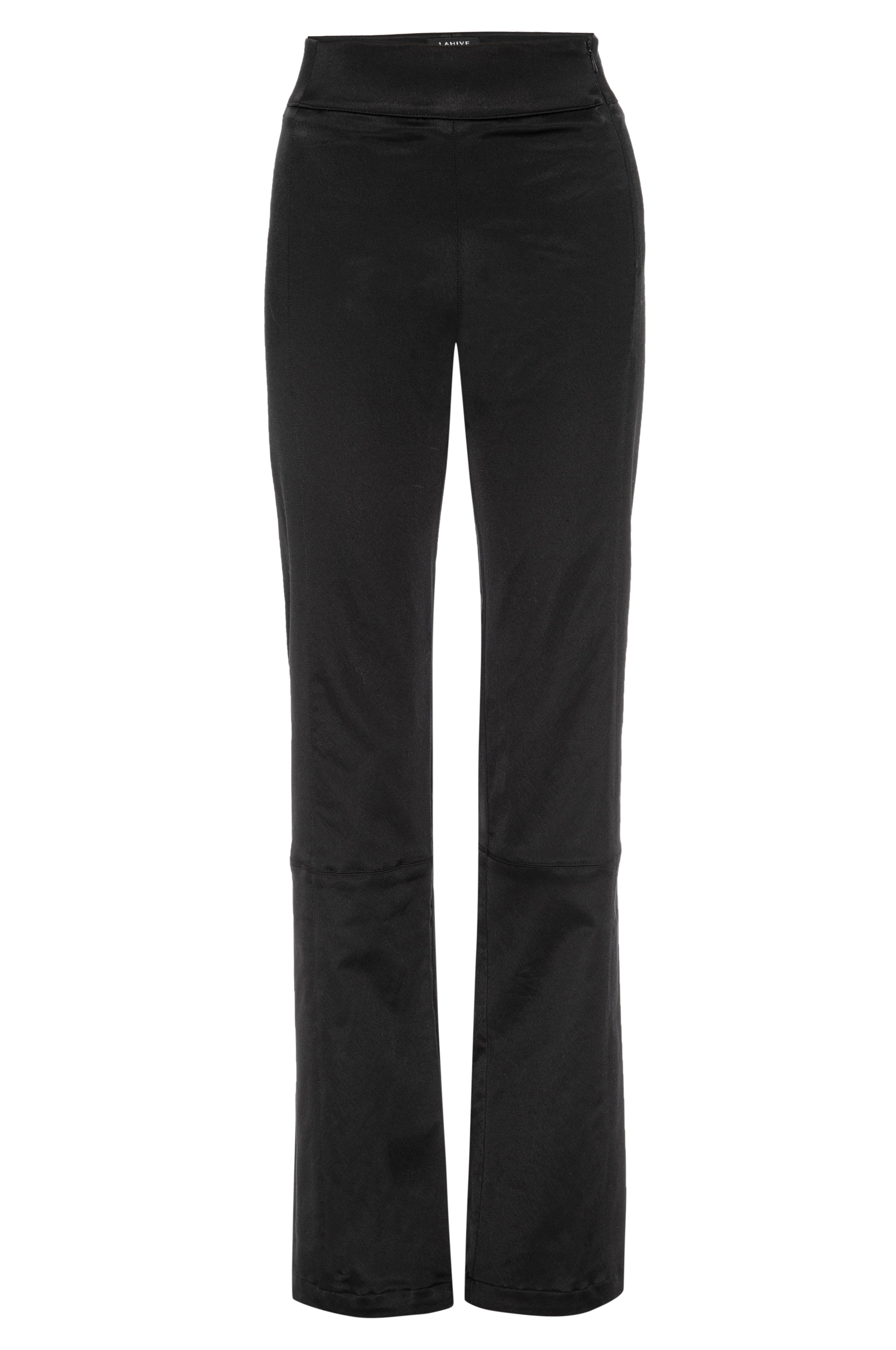 Shiloh Black Satin Pants