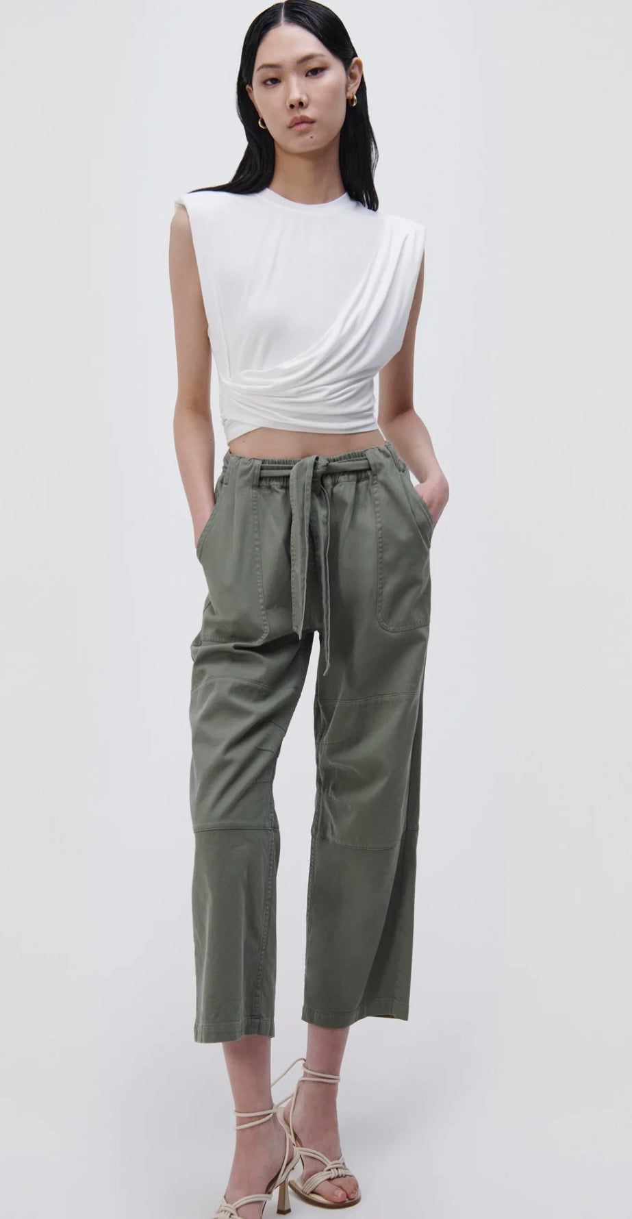 Simkhai Glendon Utility Pant - Verde - Buy Now