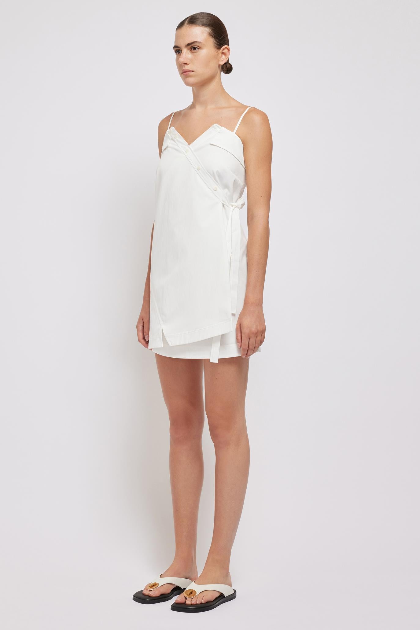 Simkhai Harbor Mini Dress White