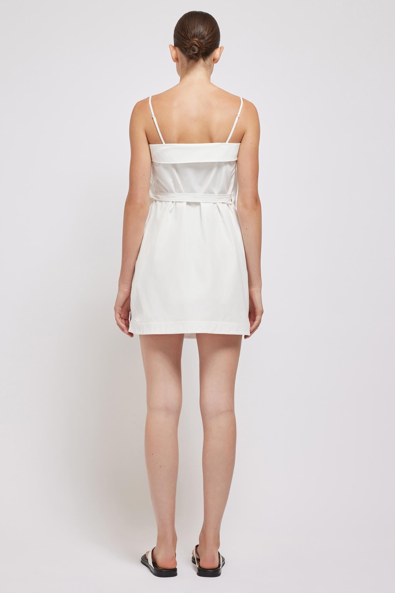 Simkhai Harbor Mini Dress White