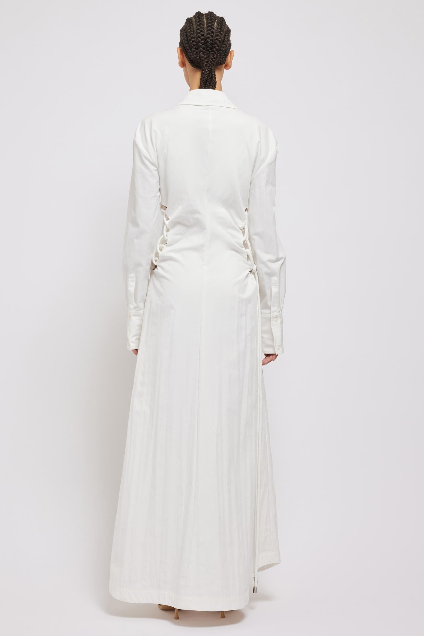 Simkhai Oriana Dress White - Buy Online