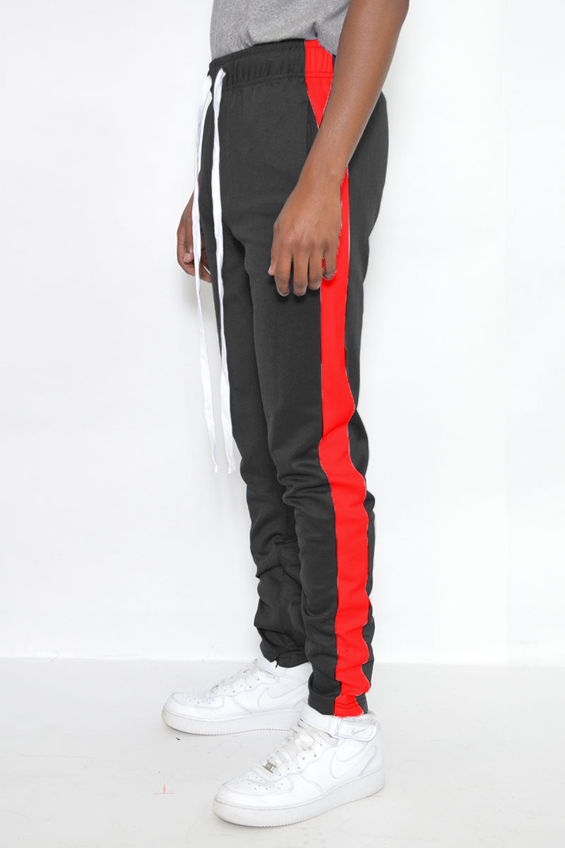 Single Stripe Joggers.