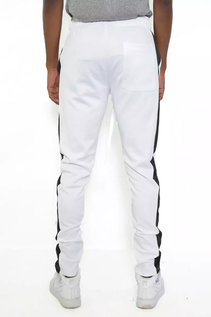 Single Stripe Track Pant - Black