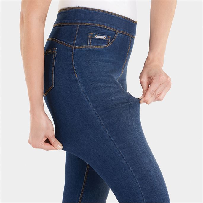 Skinny Dark Denim Ankle Jean - OMG