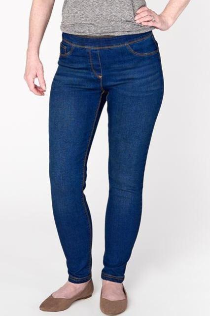 Skinny Dark Denim Ankle Jean - OMG