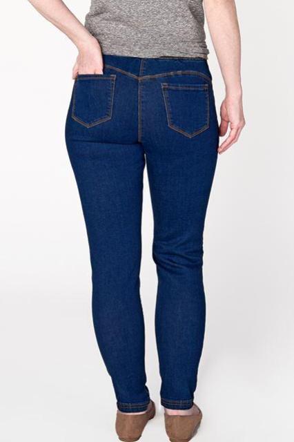 Skinny Dark Denim Ankle Jean - OMG