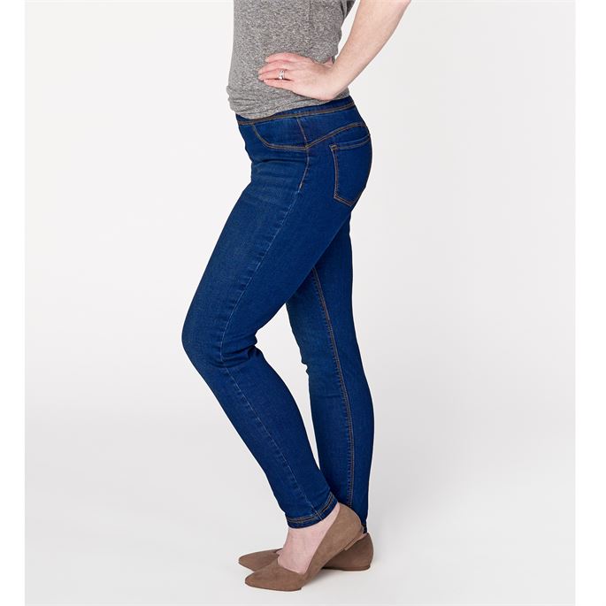 Skinny Dark Denim Ankle Jean - OMG