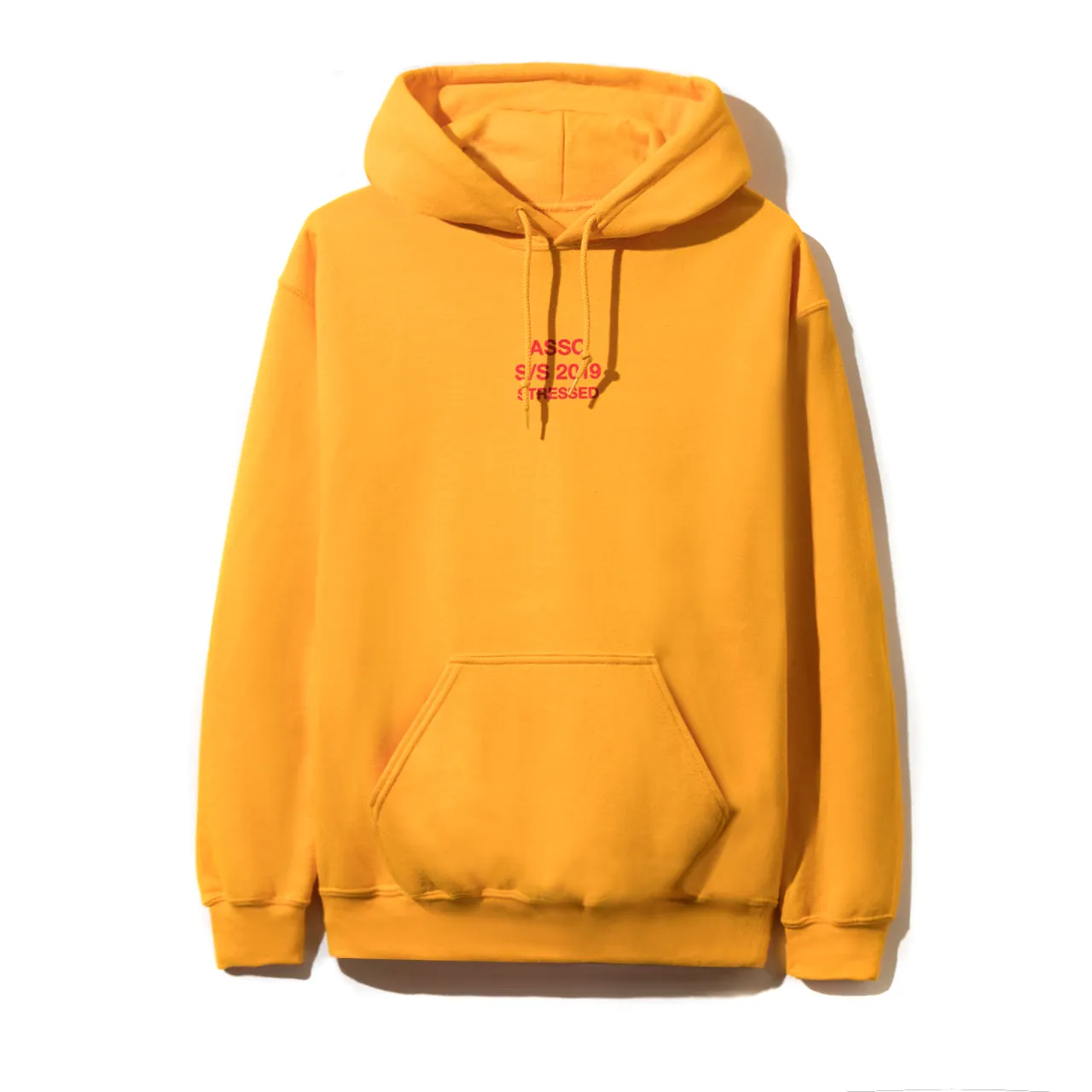 Stressed Yellow Hoodie - Streetwear Collection