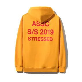 Stressed Yellow Hoodie - Streetwear Collection