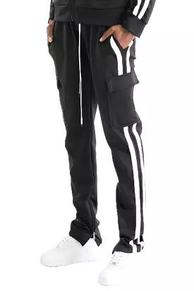 Stripe Cargo Track Pants