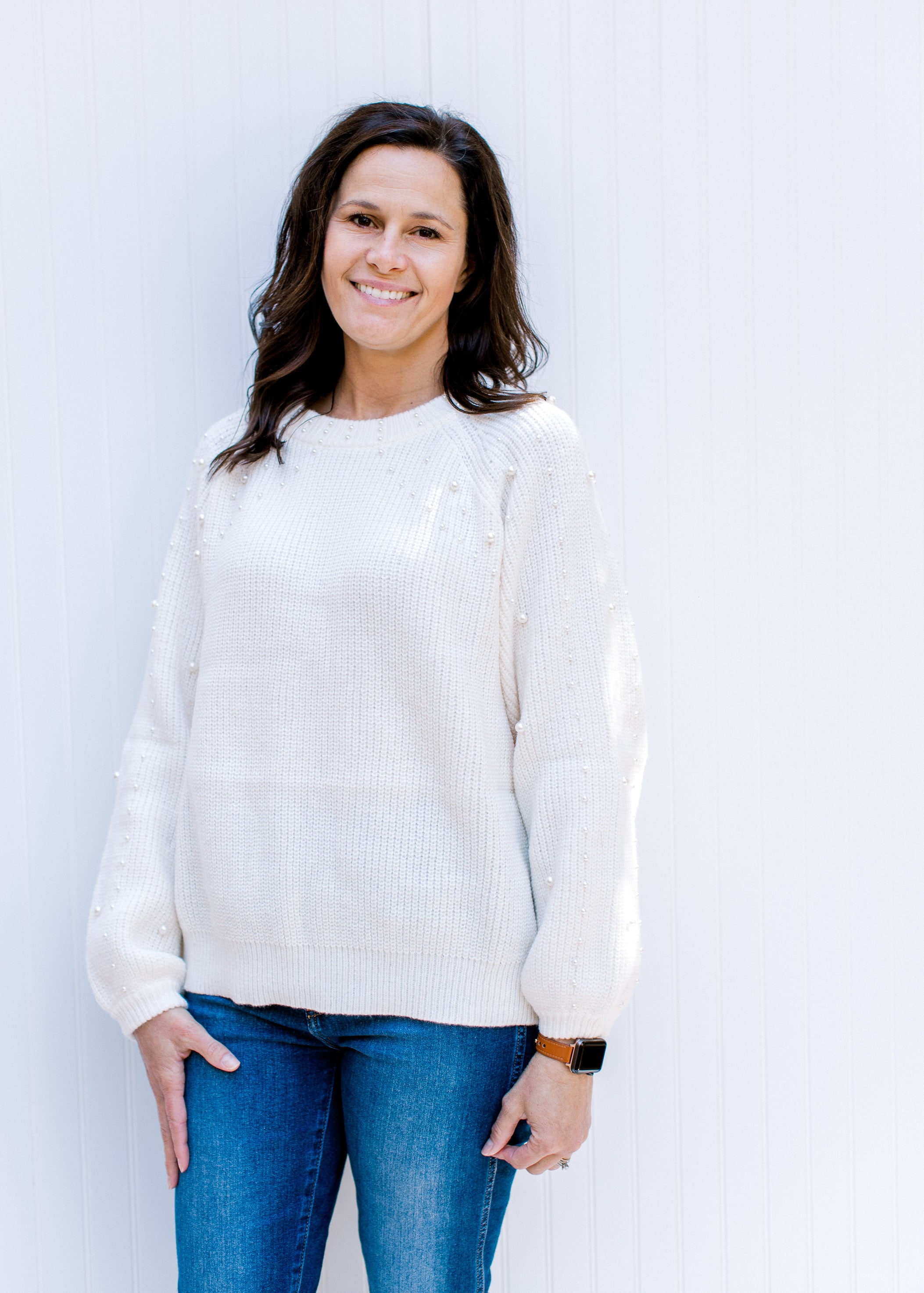 Stylish Pearl Sweater - Best Quality & Affordable Prices - Shop Now!