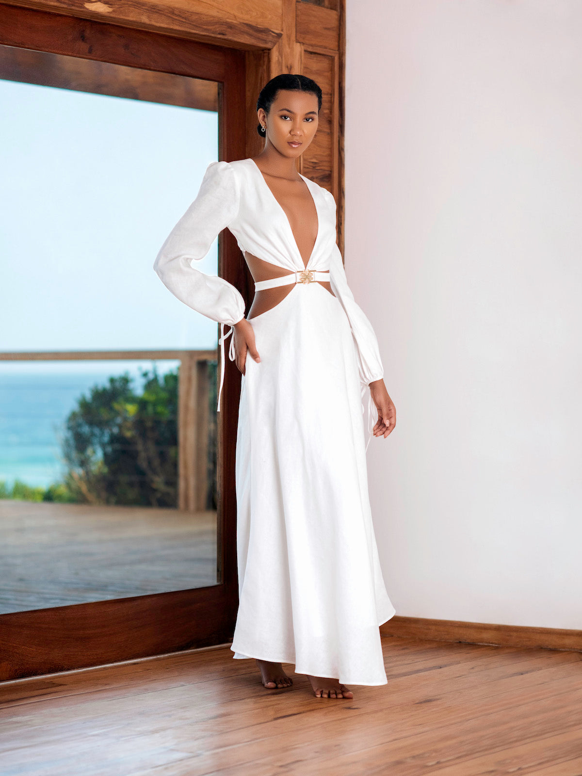 Talumba white dress