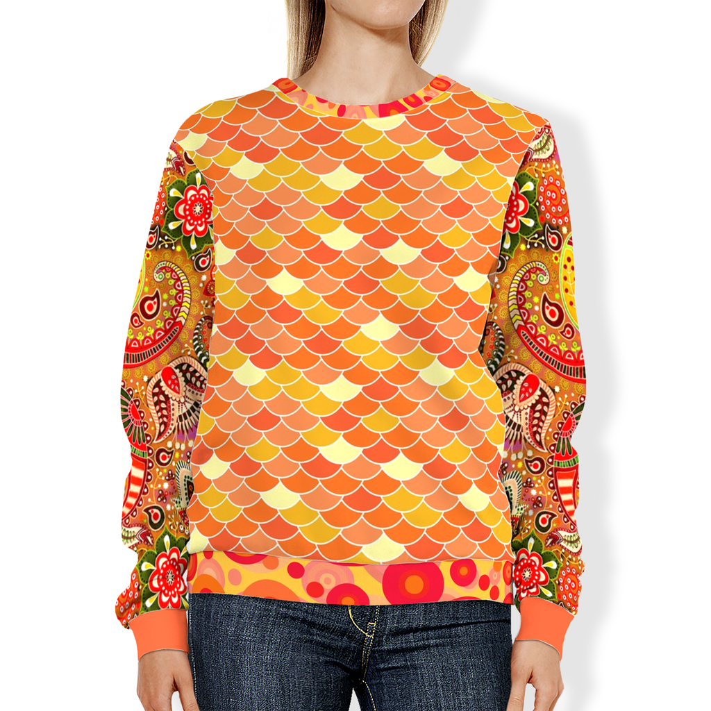 Tangerine Unisex Sweatshirt