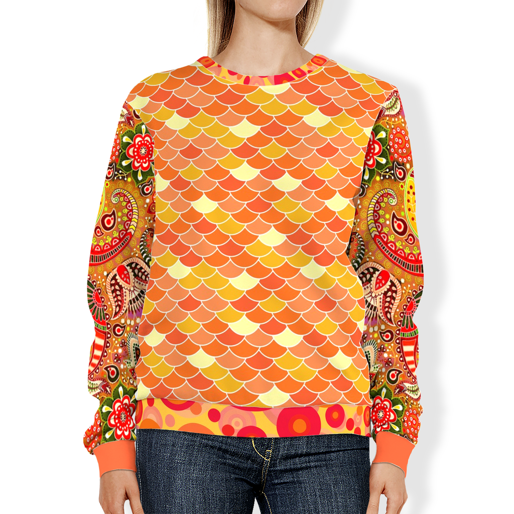 Tangerine Unisex Sweatshirt