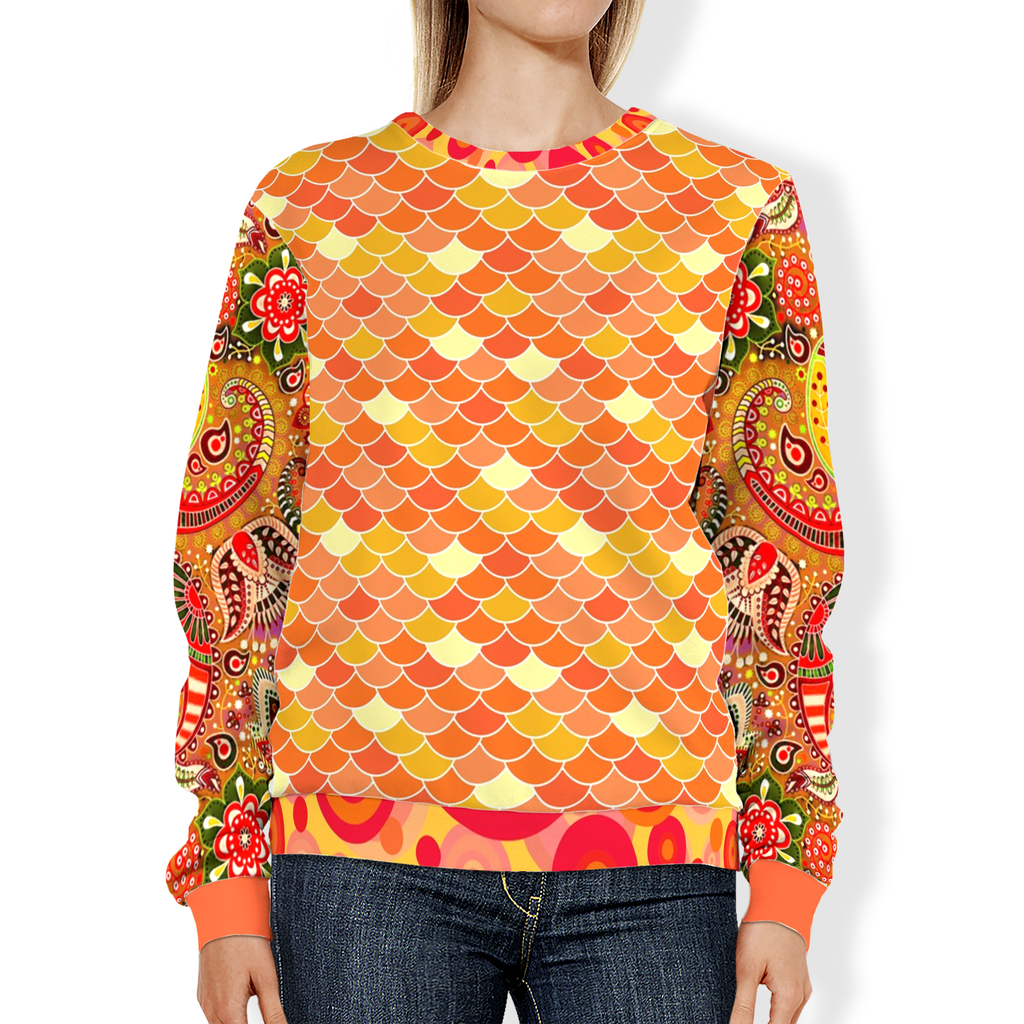 Tangerine Unisex Sweatshirt