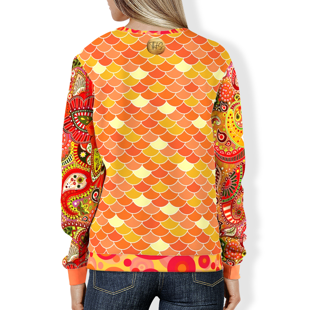 Tangerine Unisex Sweatshirt