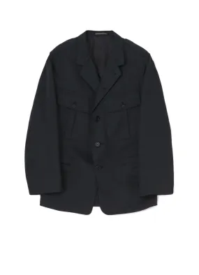 T/C Twill Action Pleats Jacket