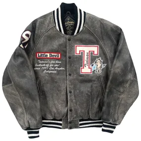 Tedman's Leather Varsity Jacket