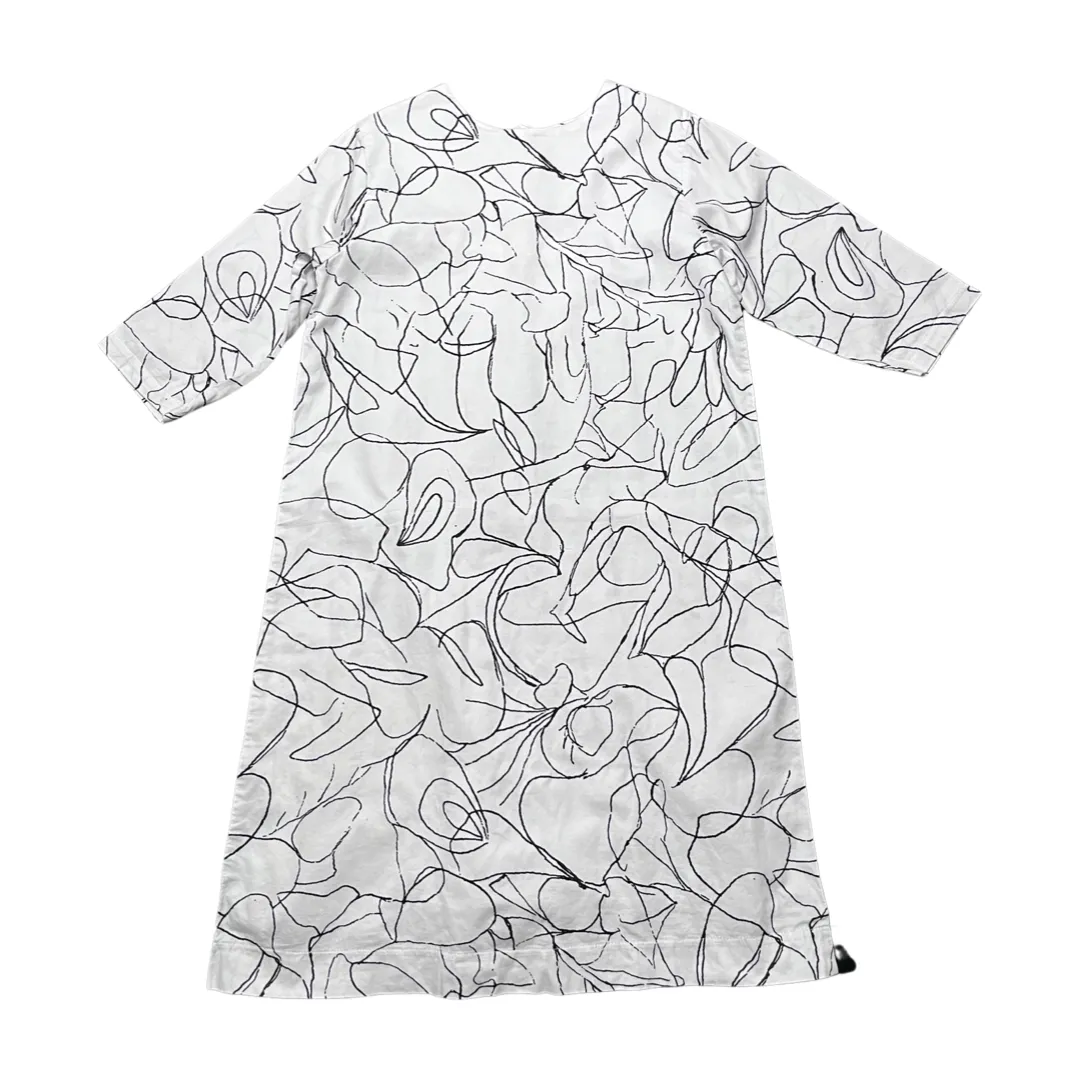 New York Shift Dress by Teela in Ria Squiggle Pattern