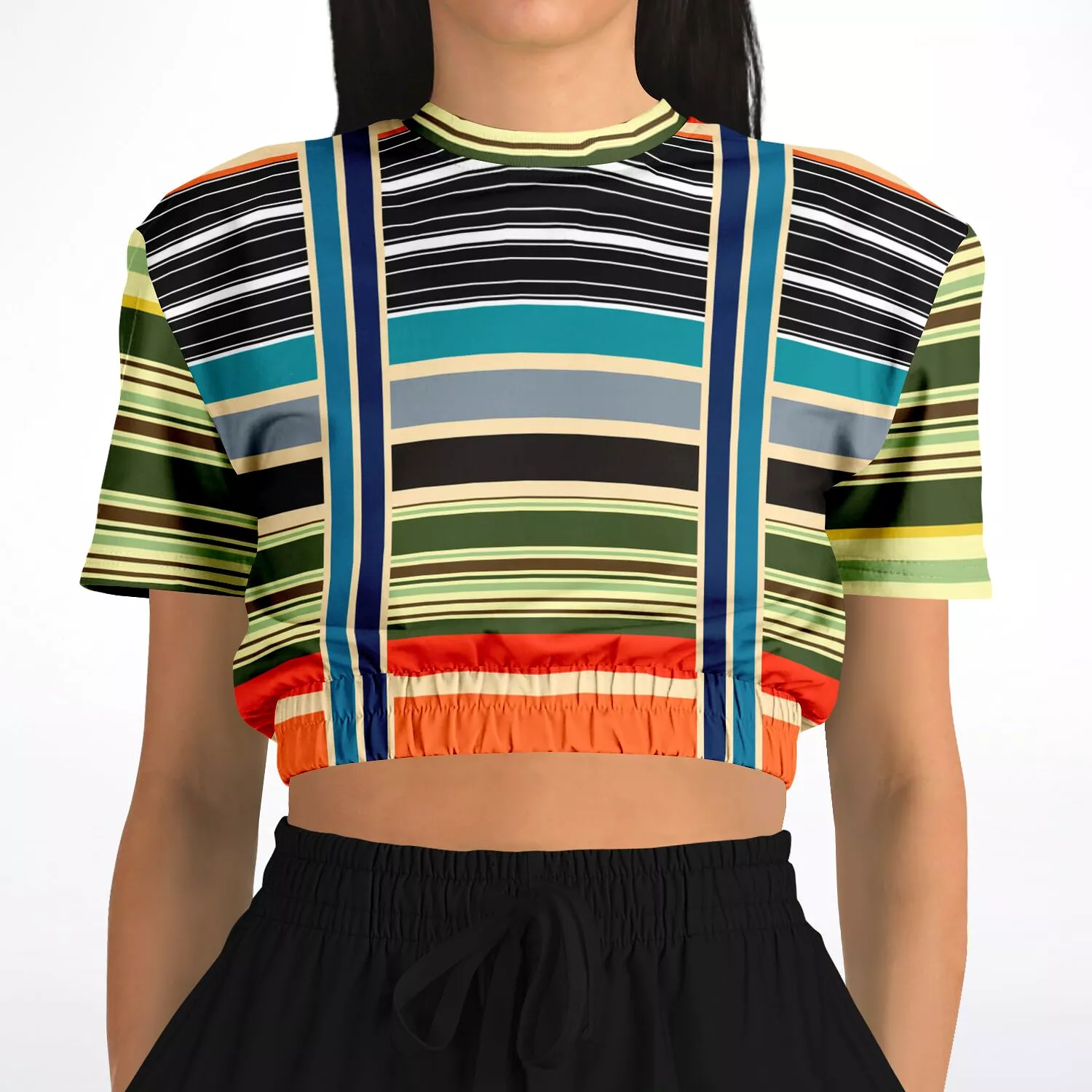 Tequila Sunrise Crop Sweater