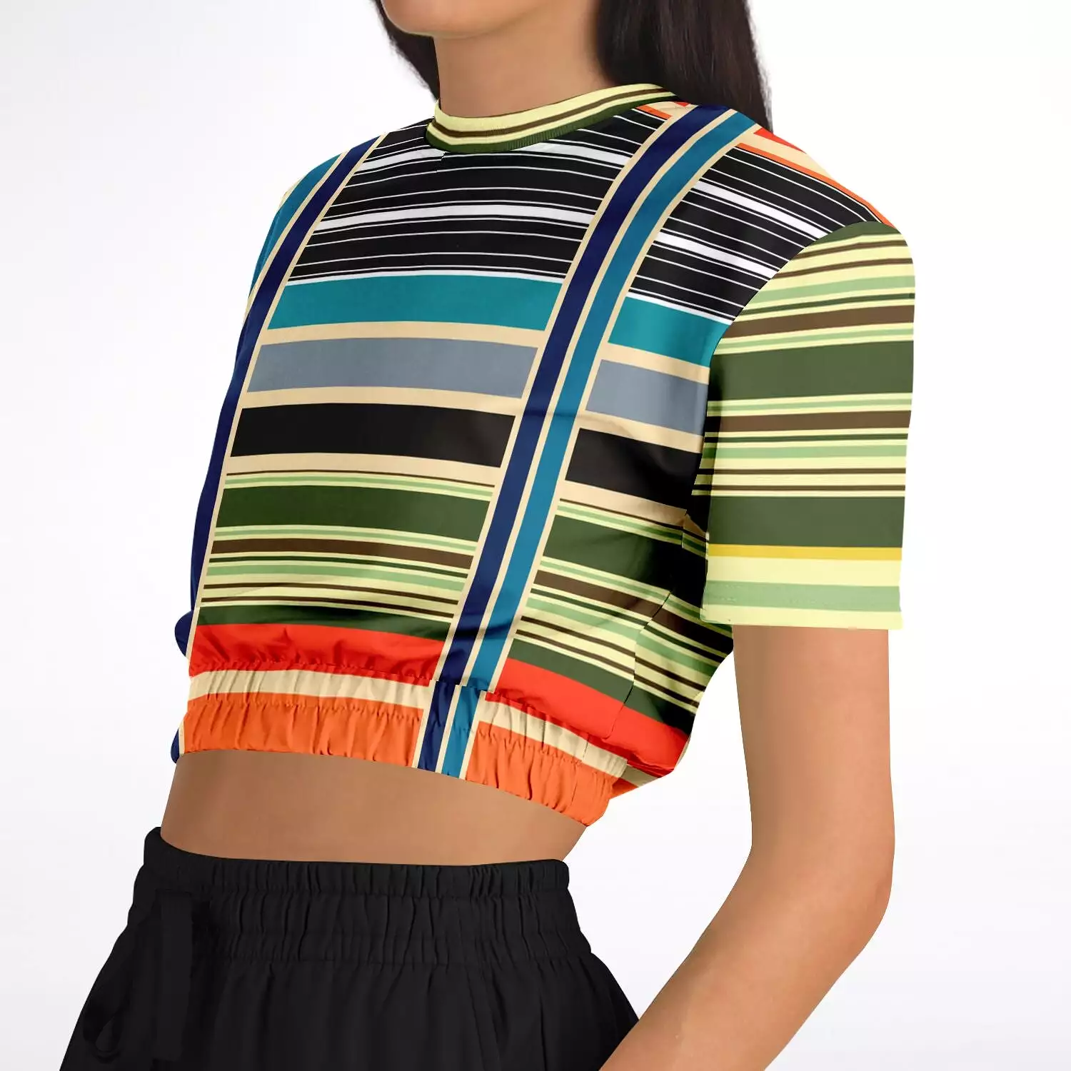 Tequila Sunrise Crop Sweater