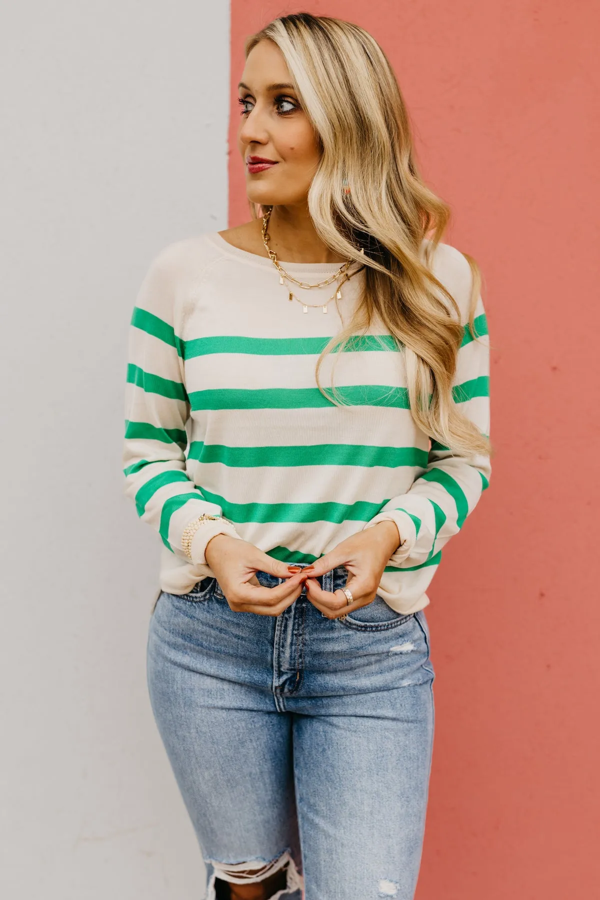 Amaya Raglan Sleeve Sweater