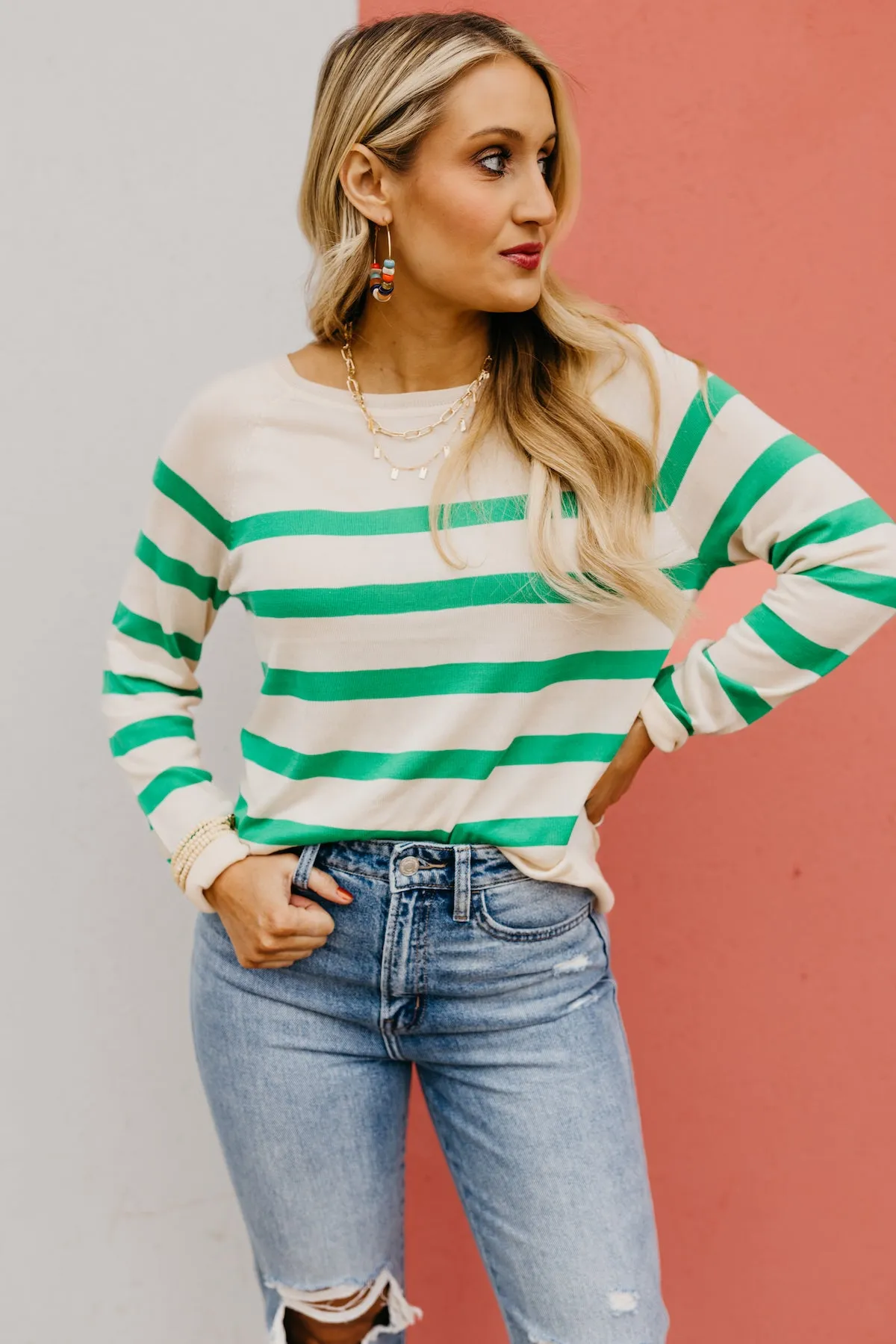 Amaya Raglan Sleeve Sweater