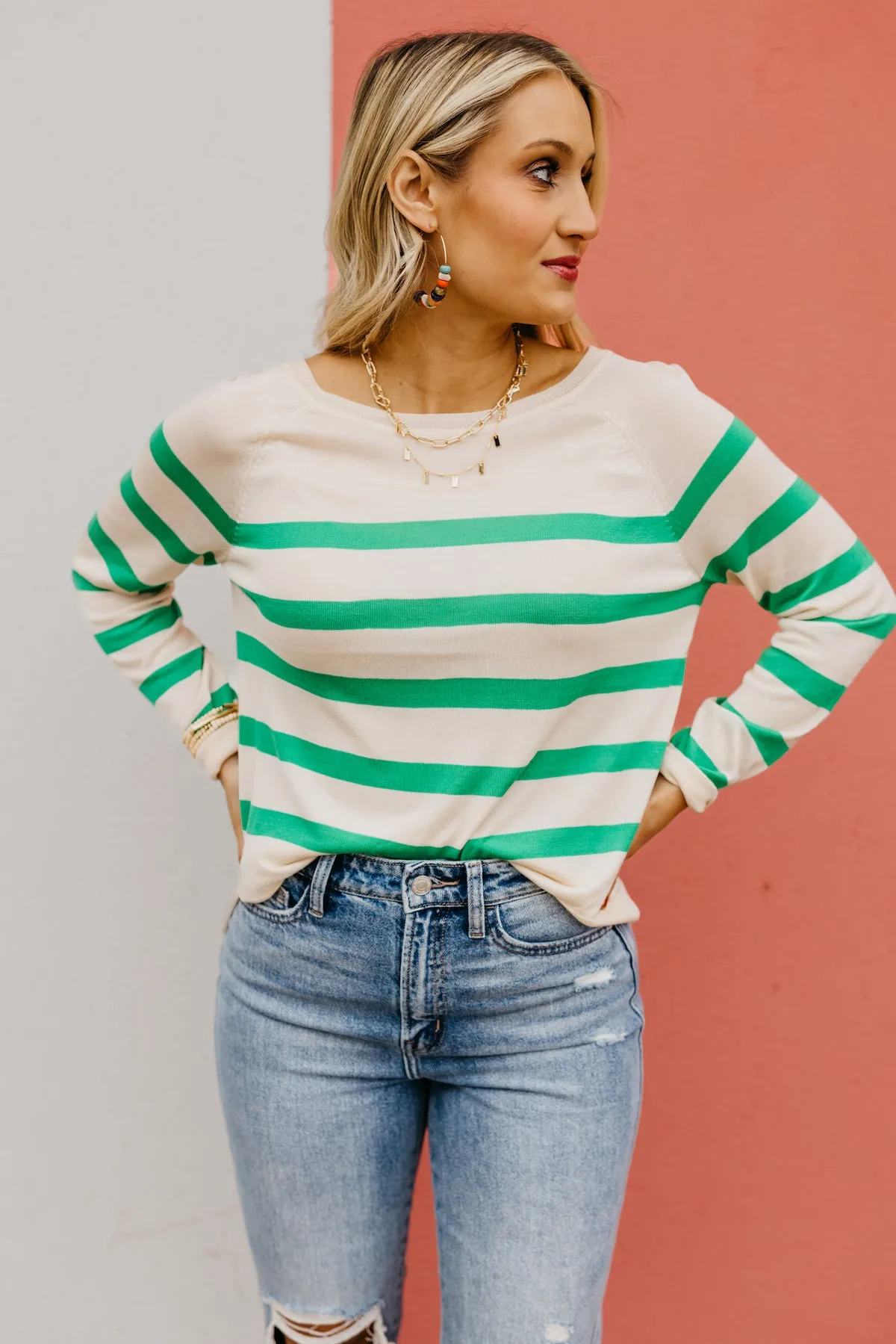 Amaya Raglan Sleeve Sweater