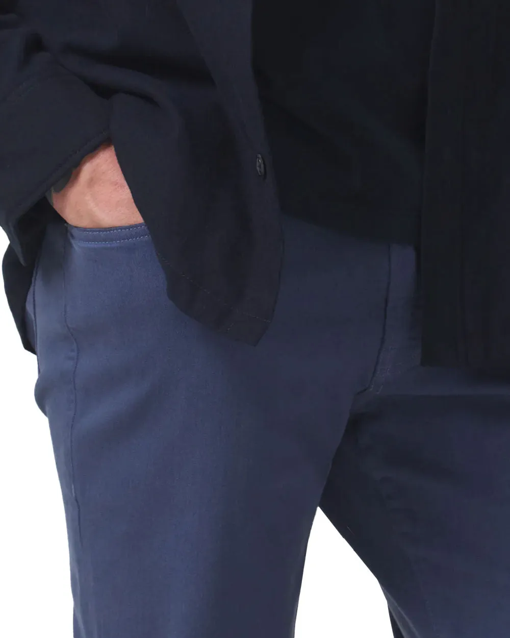 Gage Ocean Denim Pant Stretch Twill