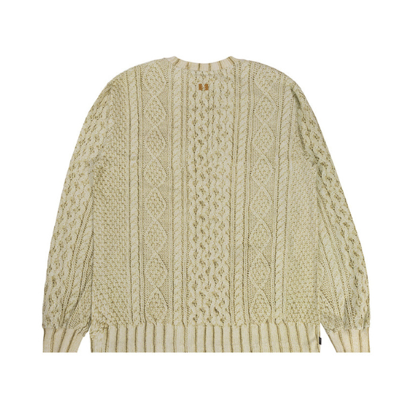 The Hundreds Off White Long Sleeve Sweater Shirt