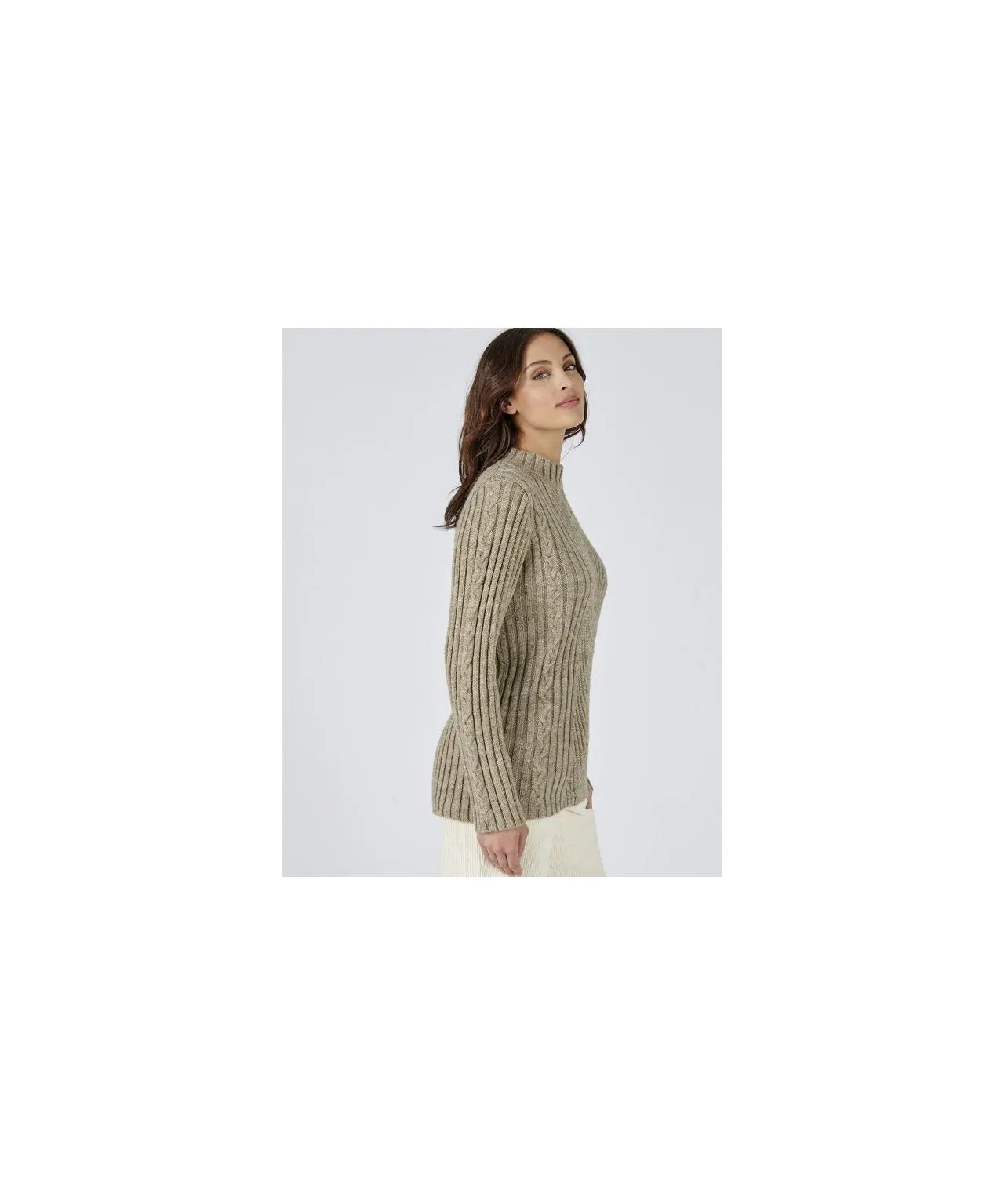 Cozy Thermal Turtleneck Sweater