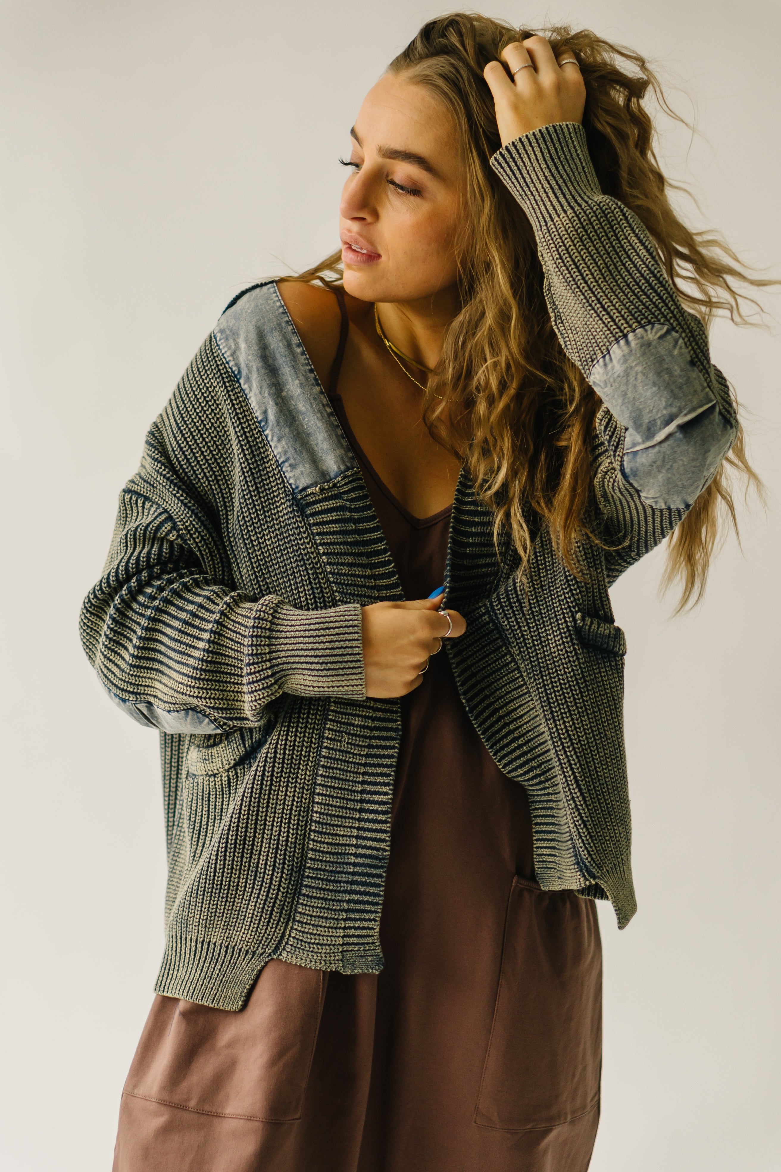 Tonopah Mineral-Washed Cardigan Navy - Results: The Tonopah Mineral-Washed Cardigan in Navy is a stylish and versatile piece tha