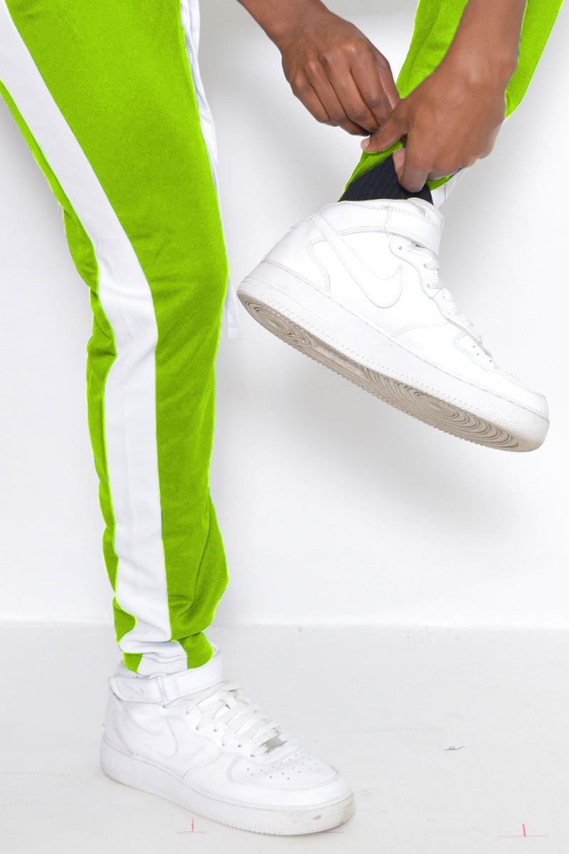 Track Pants with Single Stripe