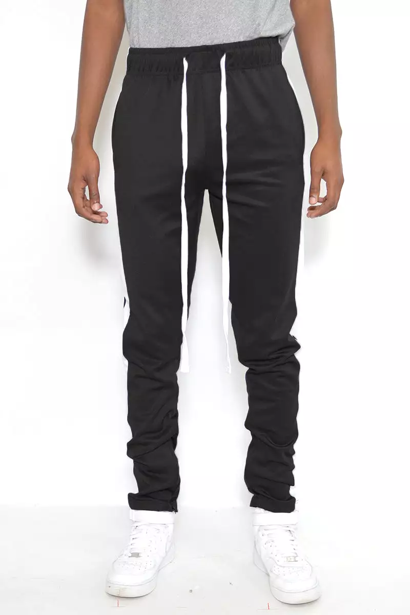 Track Pants with Single Stripe