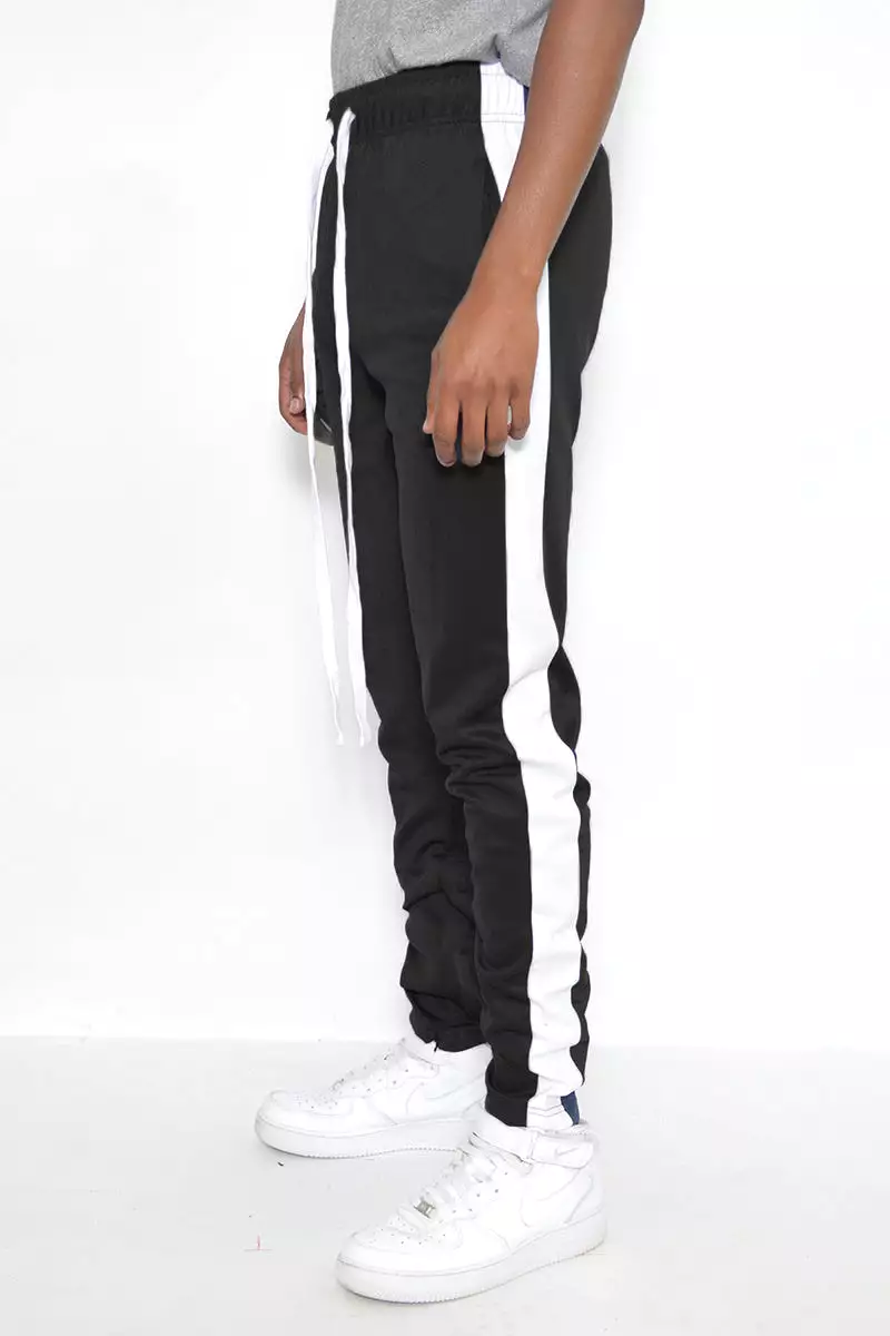 Track Pants with Single Stripe