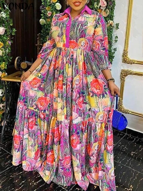 Traditional African Women's Long Dresses - Shop Now S4602721