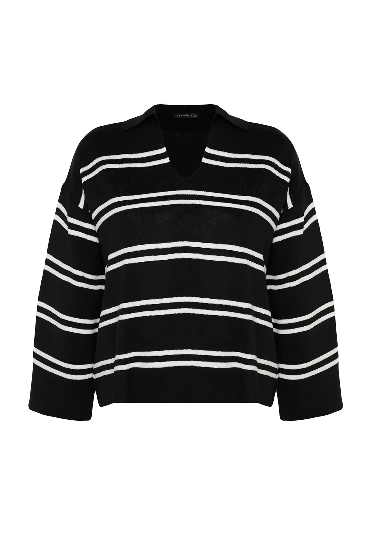 Striped Knit Sweater by Trendyol