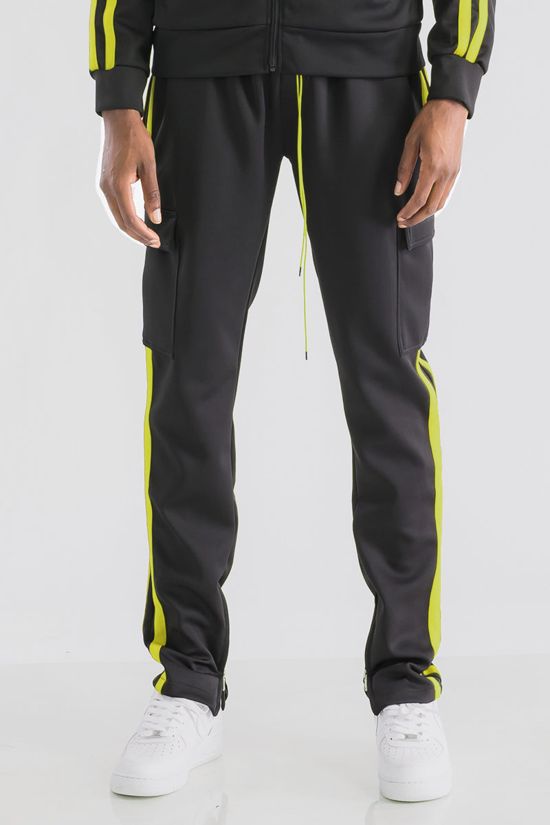 Two-Stripe Cargo Track Pants