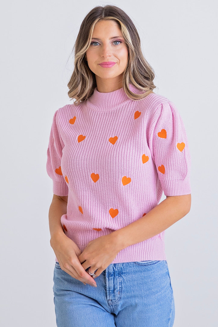 Unique Heart Sweater