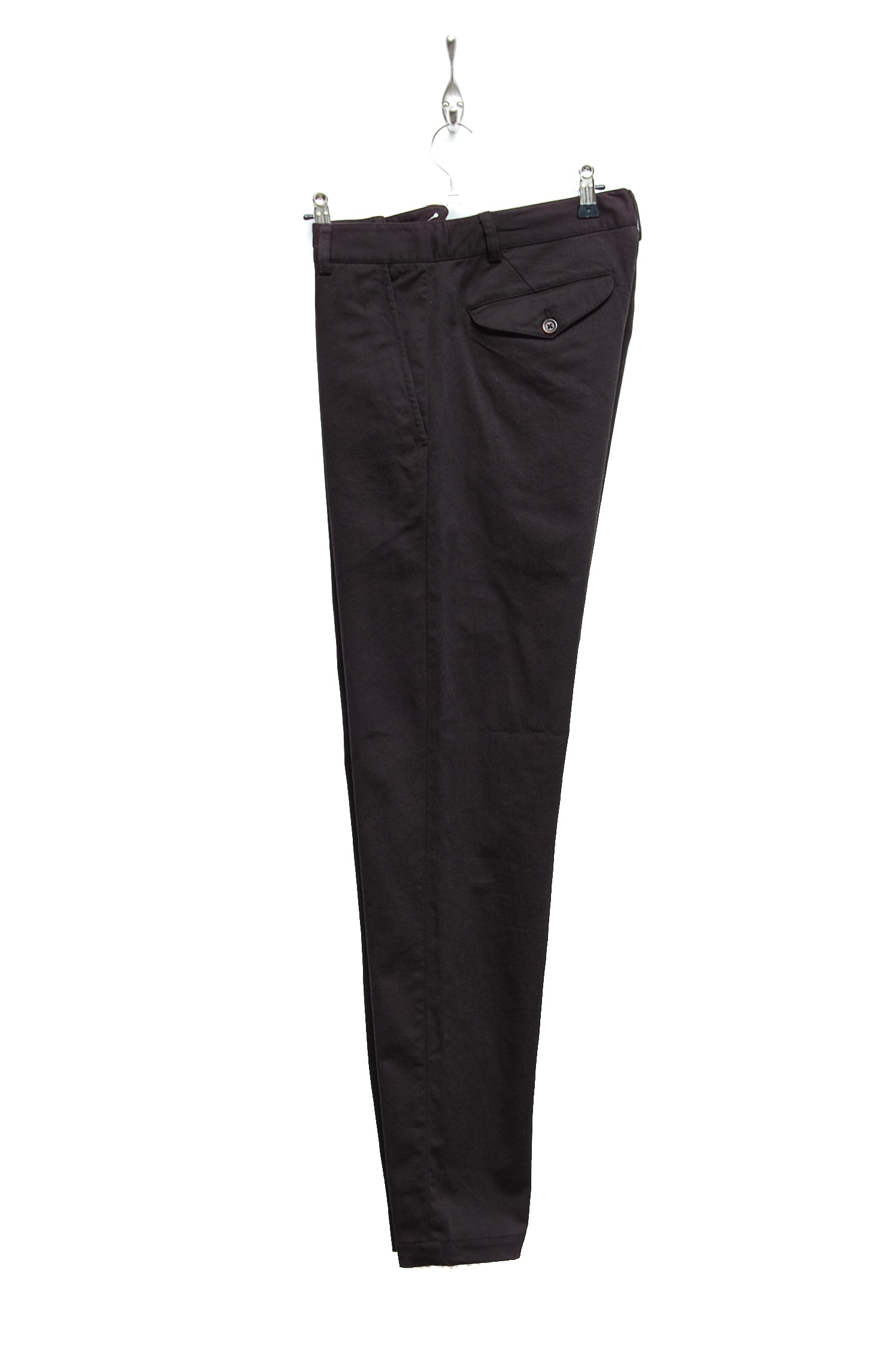 Universal Works Aston Pants in black twill - 00130.